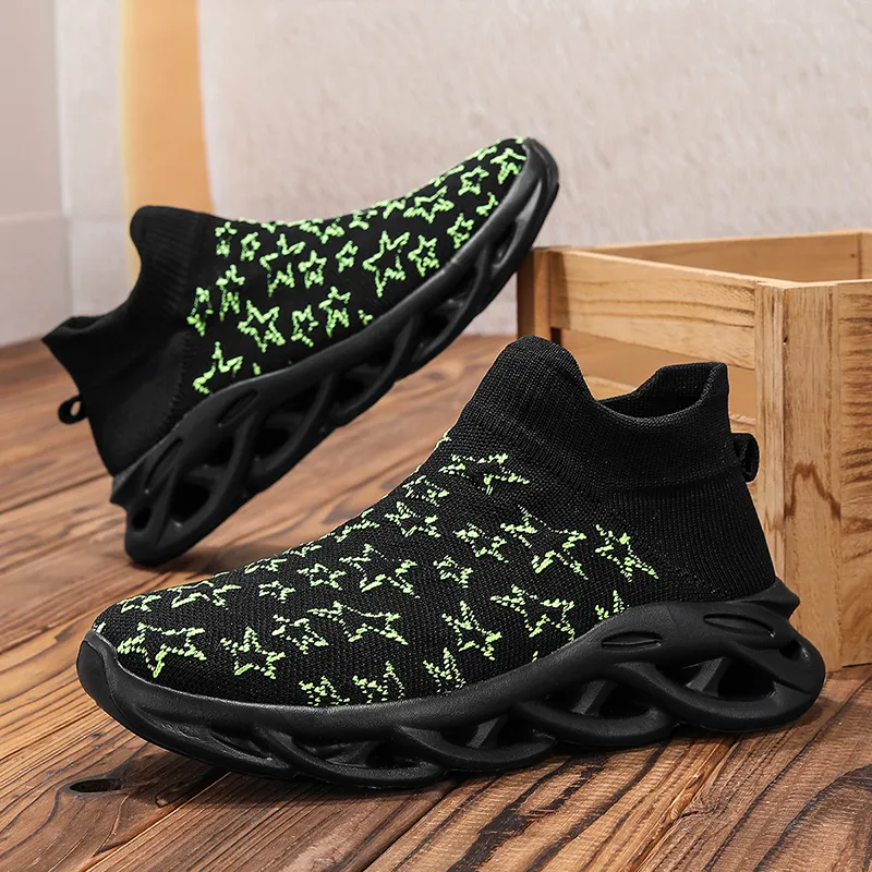 Kuding Shock Absorbing, Non Slip, Wear Resistant, Breathable And Lightweight Low Top Casual Shoes Unisex-17