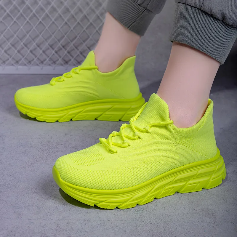 Kuding Casual Shoes Unisex Low Top Black/White/Yellow/Green/Orange/Blue/Gray/Red-18