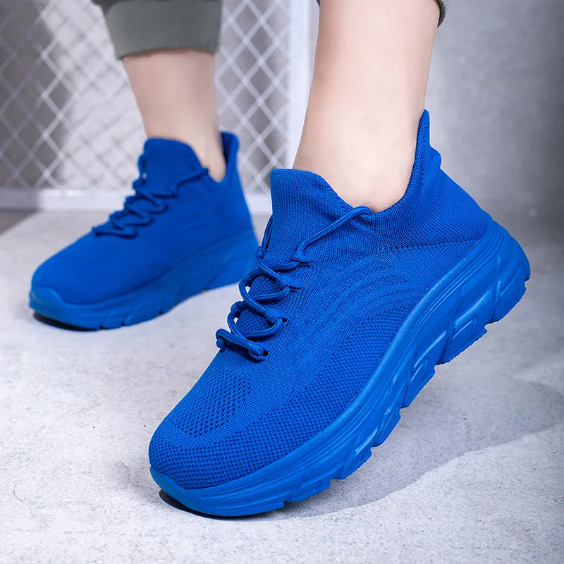 Kuding Casual Shoes Unisex Low Top Black/White/Yellow/Green/Orange/Blue/Gray/Red-29
