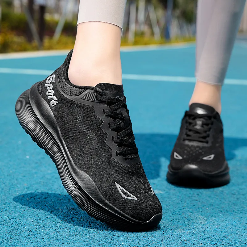 Kuding Breathable Lightweight Rebound Low Top Casual Shoes Unisex-3