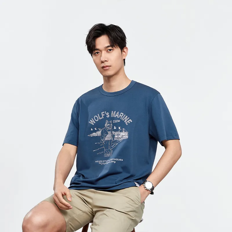SEPTWOLVES T Shirts Men-2