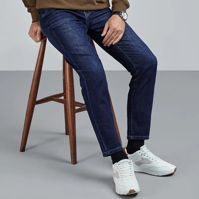 SEPTWOLVES Jeans Men's Dark Blue-4