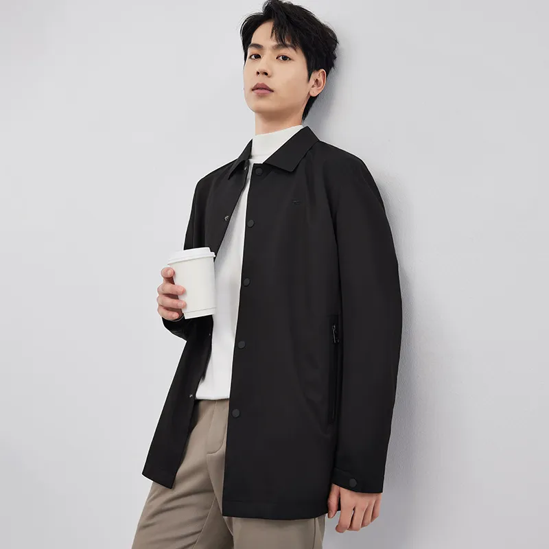 SEPTWOLVES Trench Coats Men-5