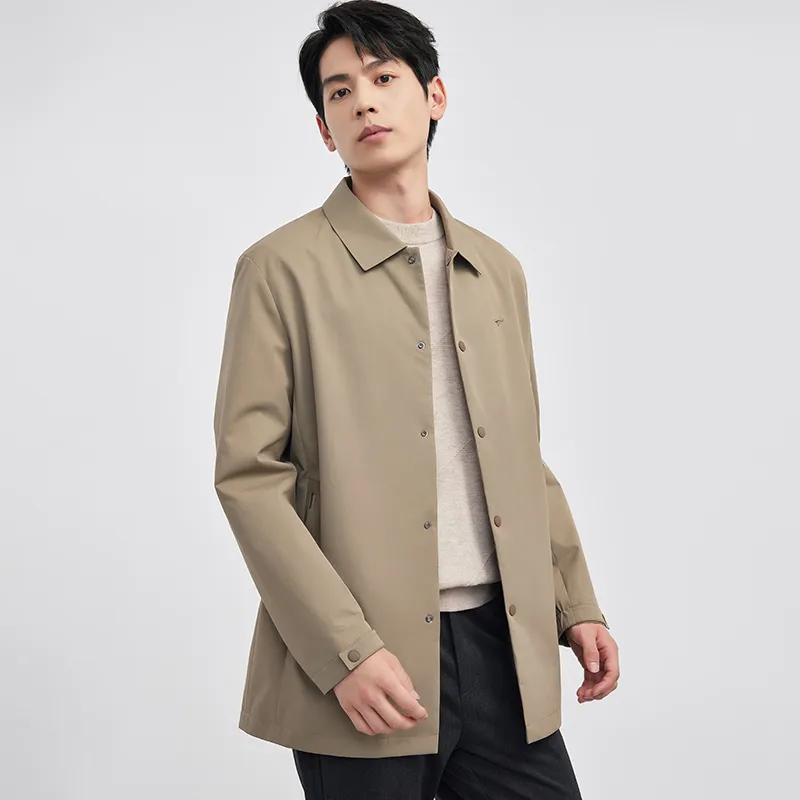 SEPTWOLVES Trench Coats Men-15