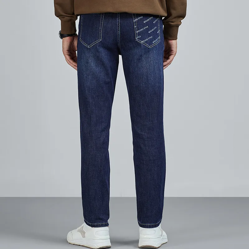 SEPTWOLVES Jeans Men's Dark Blue-3