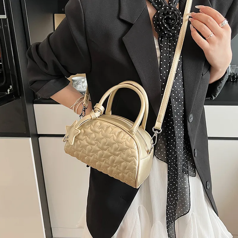 JIANGLIDA PU Handbag Women's White/Blue/Gold/Black-10