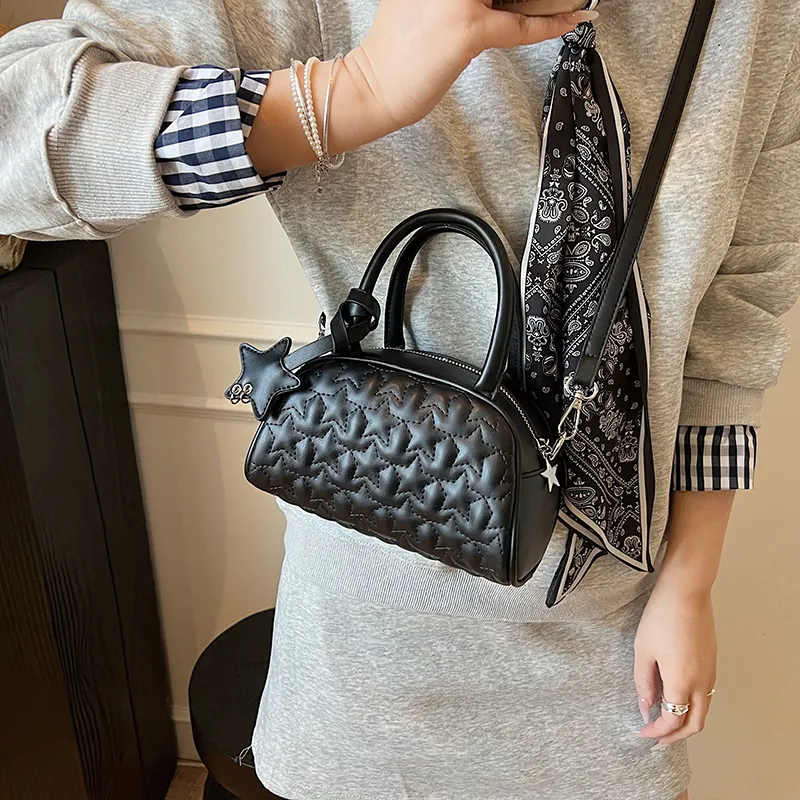 JIANGLIDA PU Handbag Women's White/Blue/Gold/Black-15