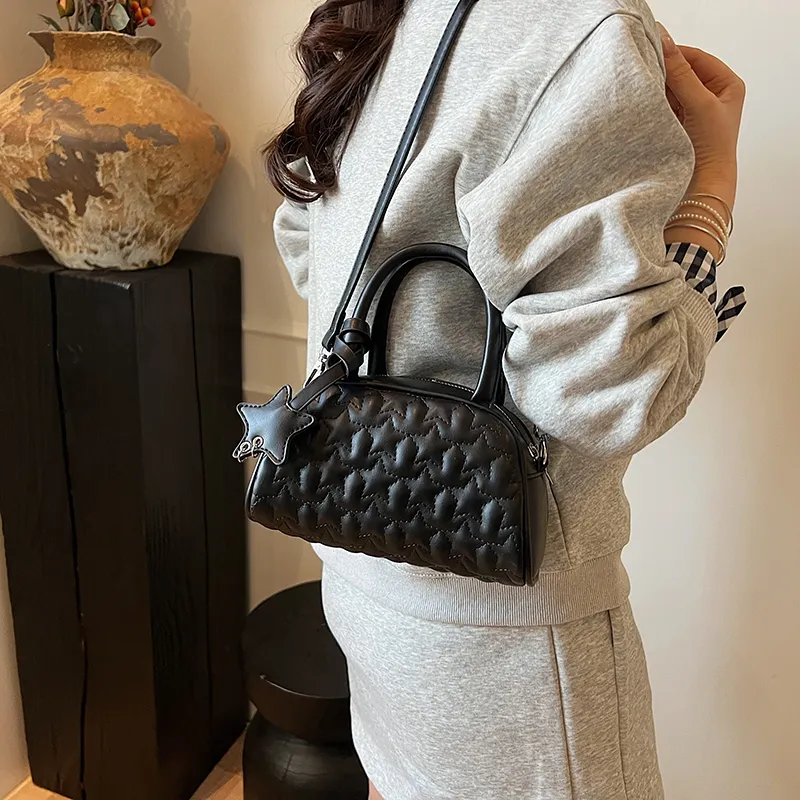 JIANGLIDA PU Handbag Women's White/Blue/Gold/Black-14