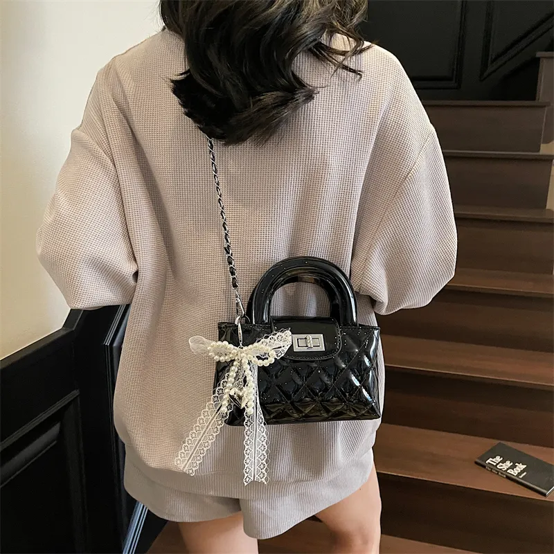 JIANGLIDA PU Shoulder Bag, Crossbody Bag, Handbag Women's Ecru/Pink/Red/Black-14