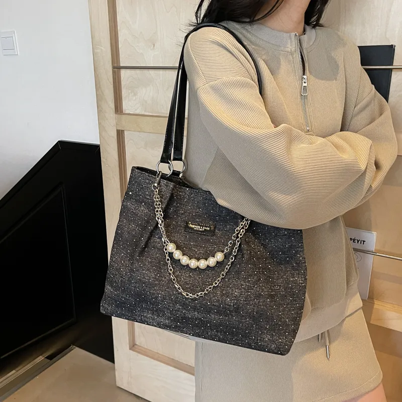 JIANGLIDA Oxford Handbag, Shoulder Bag Regular Women's Sky Blue/Denim Blue/Royal Blue/Black-13