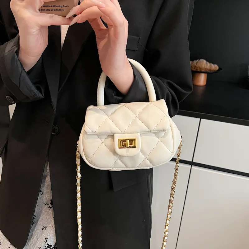 JIANGLIDA PU Crossbody One Shoulder Handbags Regular Women's White/Pink/Blue/Black-2