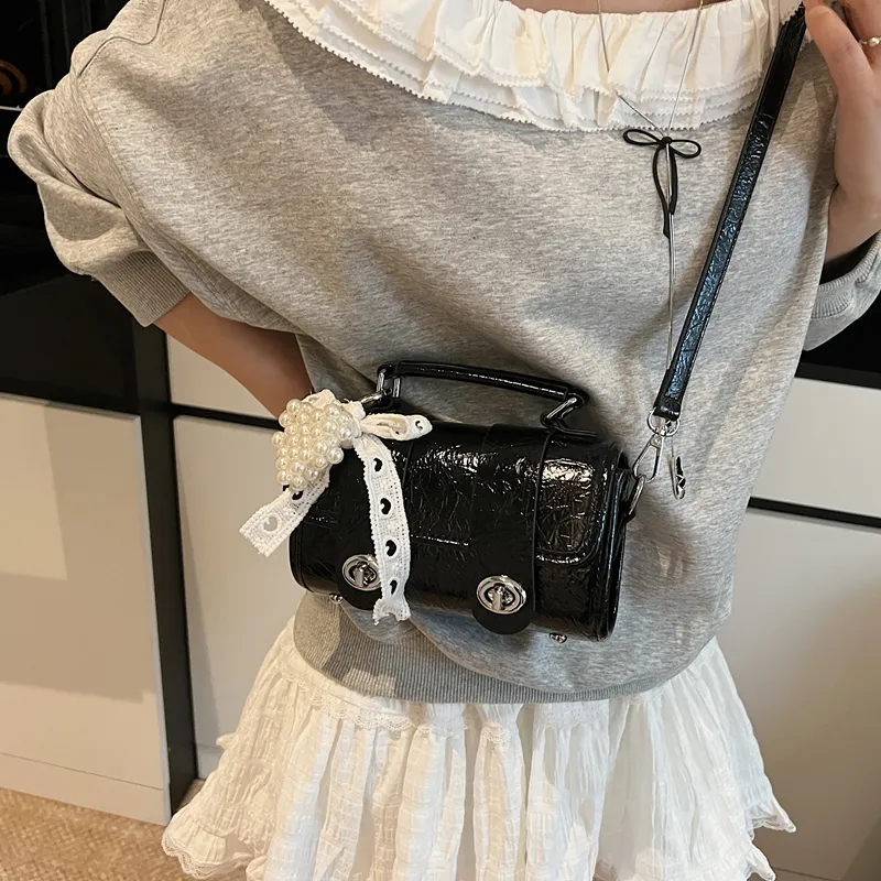 JIANGLIDA PU Handbag Women's White/Pink/Blue/Yellow/Black-15