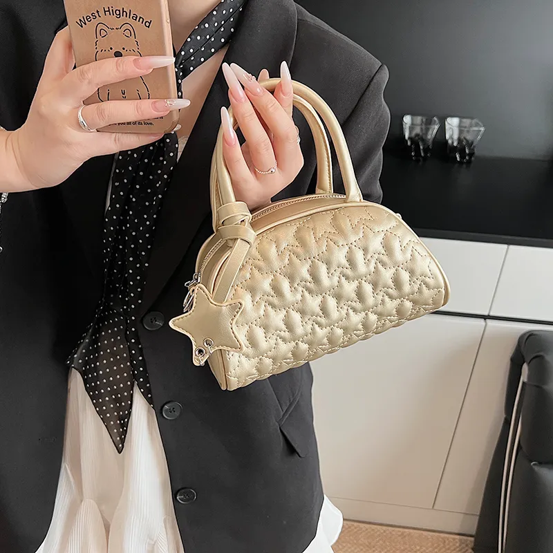 JIANGLIDA PU Handbag Women's White/Blue/Gold/Black-9