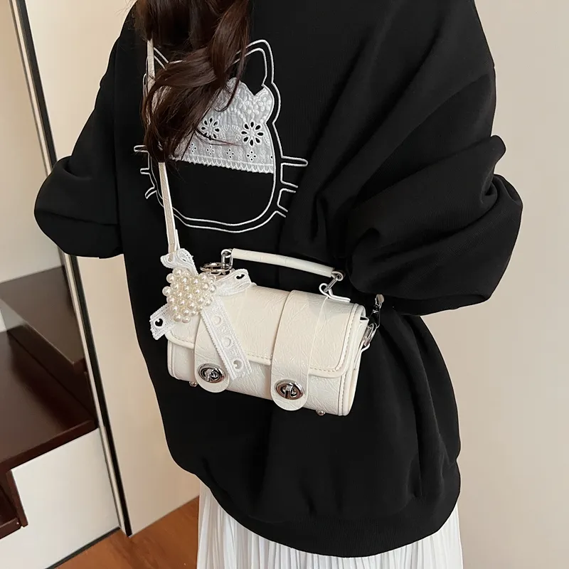 JIANGLIDA PU Handbag Women's White/Pink/Blue/Yellow/Black-3