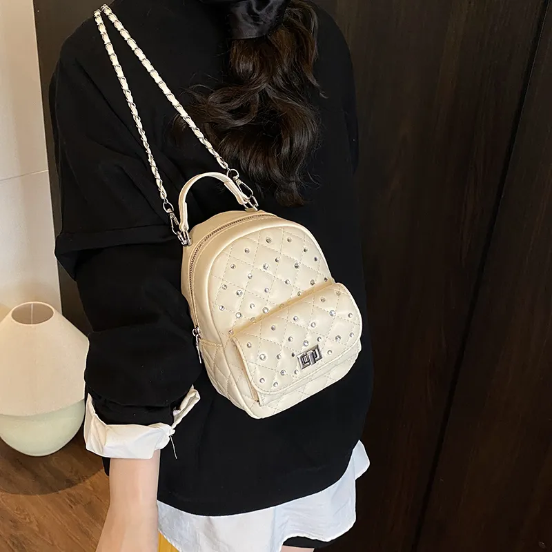 JIANGLIDA PU Backpack Women's Multicolor-2