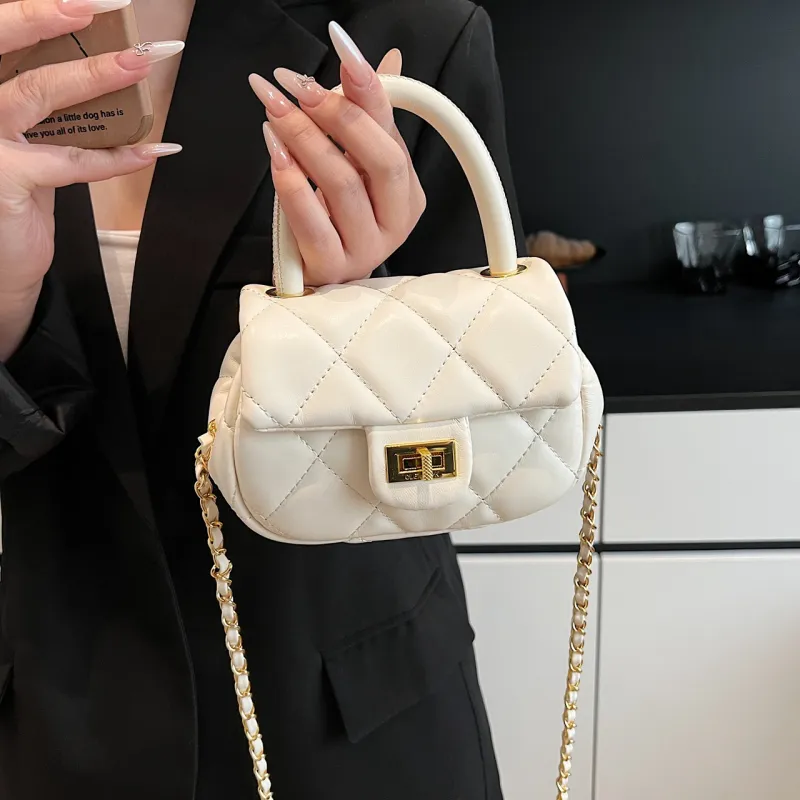 JIANGLIDA PU Crossbody One Shoulder Handbags Regular Women's White/Pink/Blue/Black-1