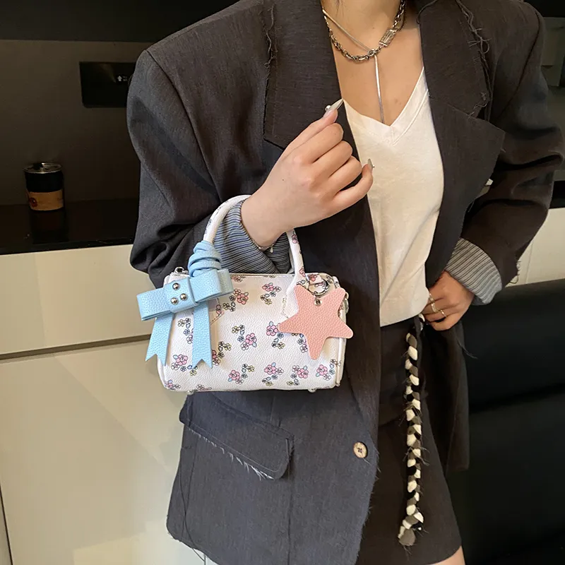 JIANGLIDA PU Boston Bag, Shoulder Bag, Crossbody Bag, Handbag Regular Women's Multicolor-3