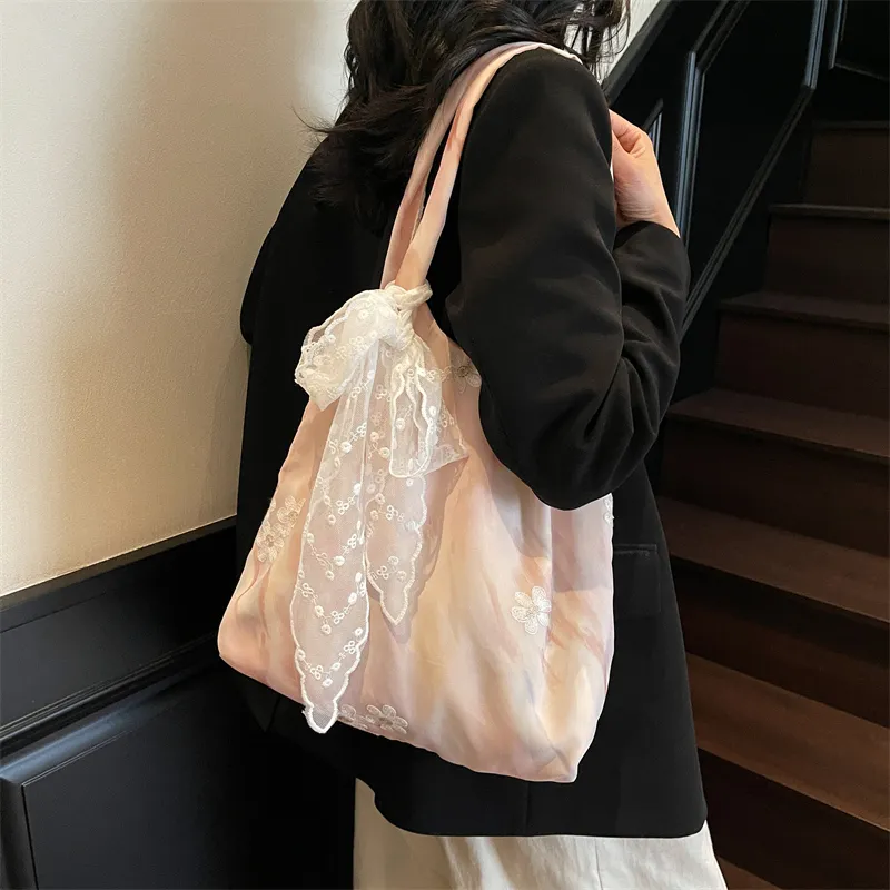 JIANGLIDA Oxford Shoulder Bag Women's Multicolor-3