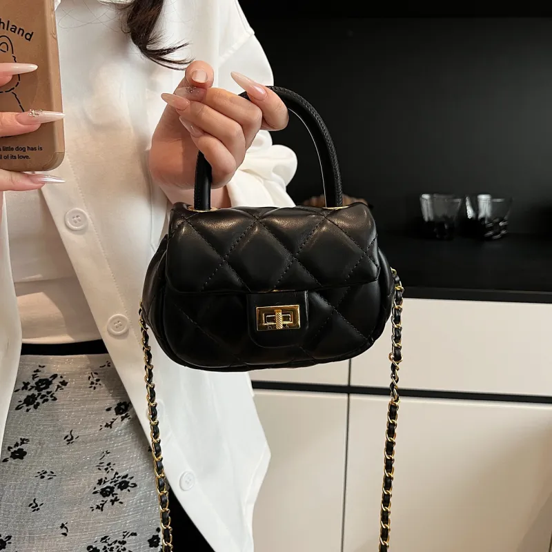 JIANGLIDA PU Crossbody One Shoulder Handbags Regular Women's White/Pink/Blue/Black-19