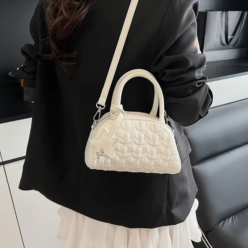 JIANGLIDA PU Handbag Women's White/Blue/Gold/Black-2