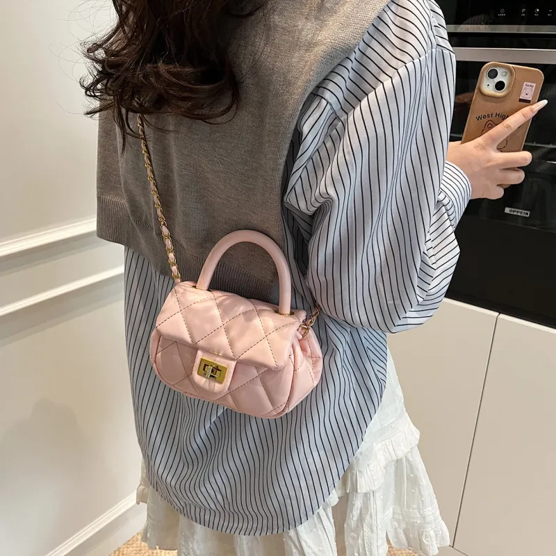 JIANGLIDA PU Crossbody One Shoulder Handbags Regular Women's White/Pink/Blue/Black-11