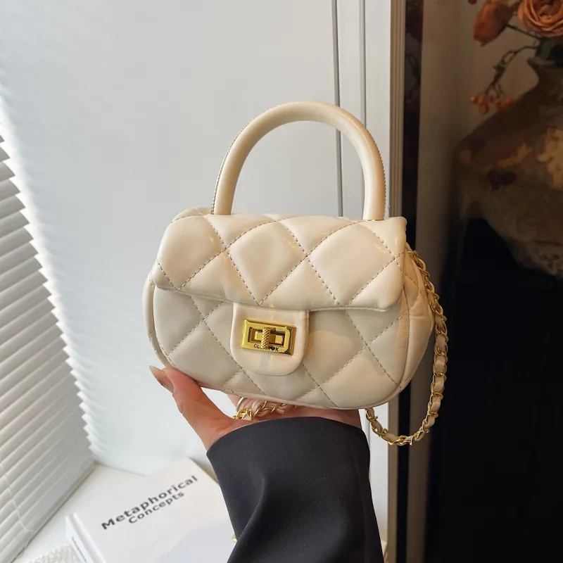 JIANGLIDA PU Crossbody One Shoulder Handbags Regular Women's White/Pink/Blue/Black-5