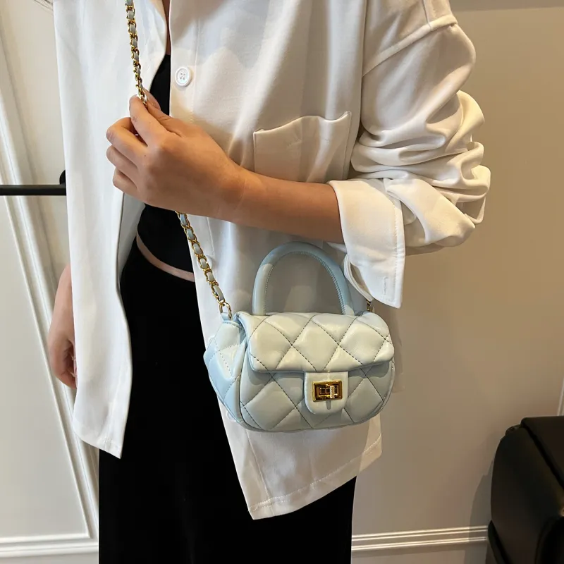 JIANGLIDA PU Crossbody One Shoulder Handbags Regular Women's White/Pink/Blue/Black-15