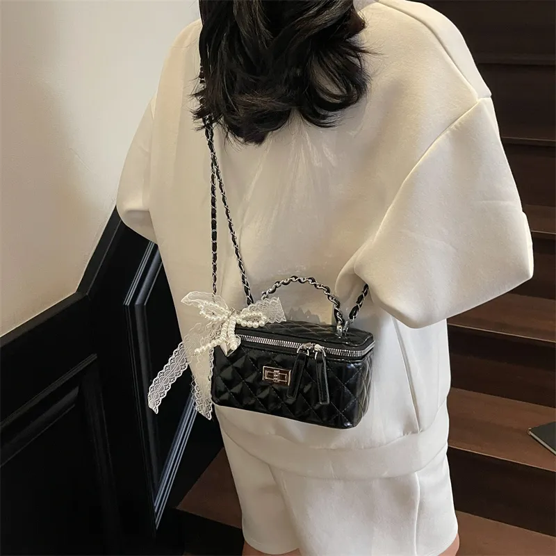 JIANGLIDA PU Shoulder Bag, Crossbody Bag, Handbag Regular Women's Ecru/Yellow/Pink/Black-13
