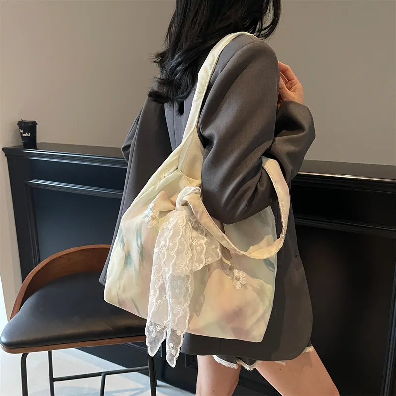 JIANGLIDA Oxford Shoulder Bag Women's Multicolor-7
