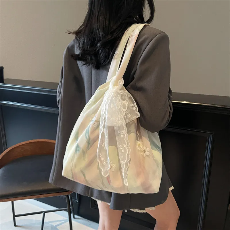 JIANGLIDA Oxford Shoulder Bag Women's Multicolor-6