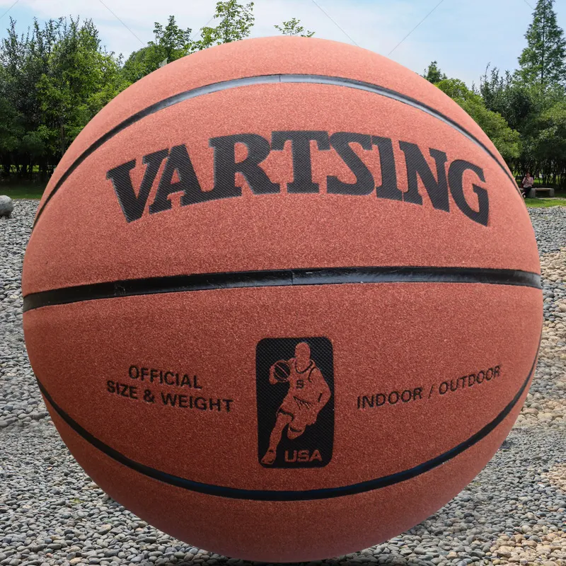 Vartsing x VARTSING Synthetic Leather Basketball Brown Size 7 Training Unisex-4