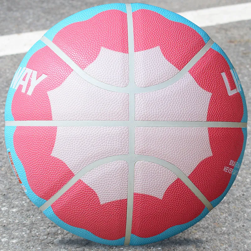 Vartsing PU Basketball Pink Size 76 Size Training Unisex-17