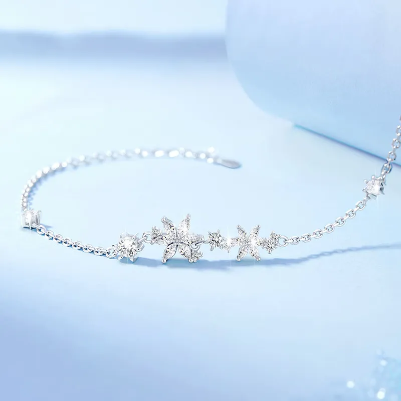 Qing Yi 925 Sterling Silver Bracelets Unisex-6