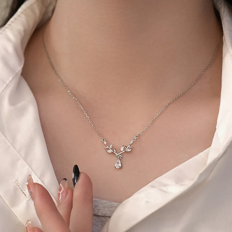 Qing Yi S 999 Fine Silver Necklaces Women's-5