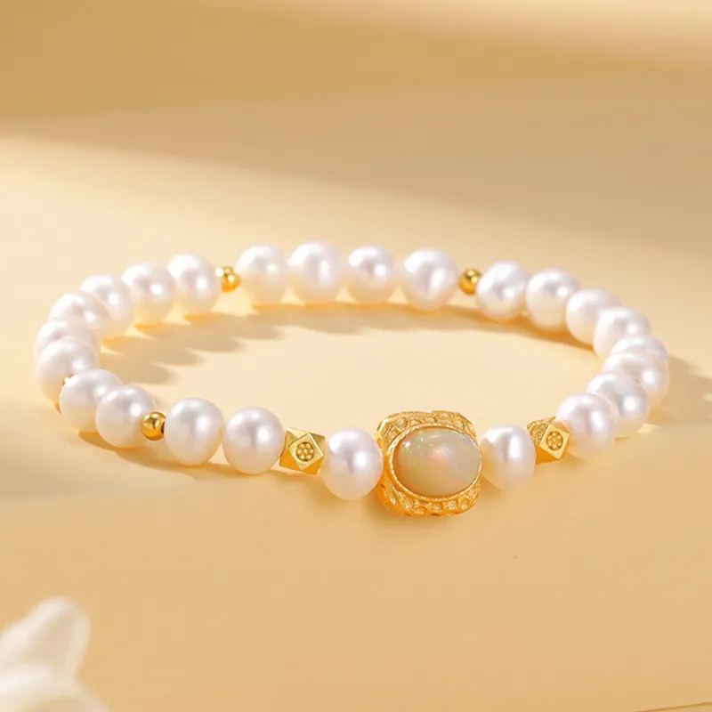 Qing Yi Freshwater Pearl Bracelets Women's-3