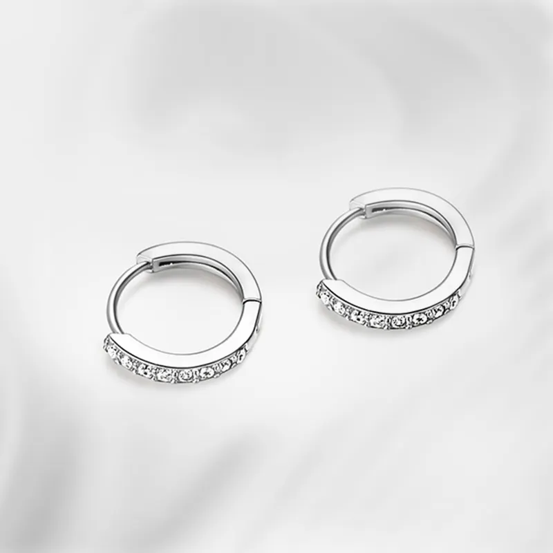 Qing Yi 999 Fine Silver Earrings Unisex-4