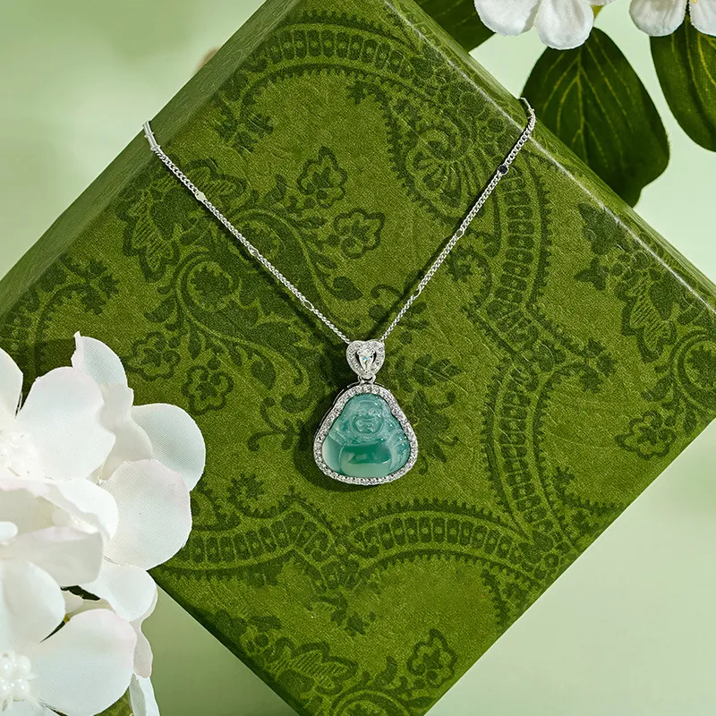 Qing Yi Ice Glutinous Necklaces Unisex-5
