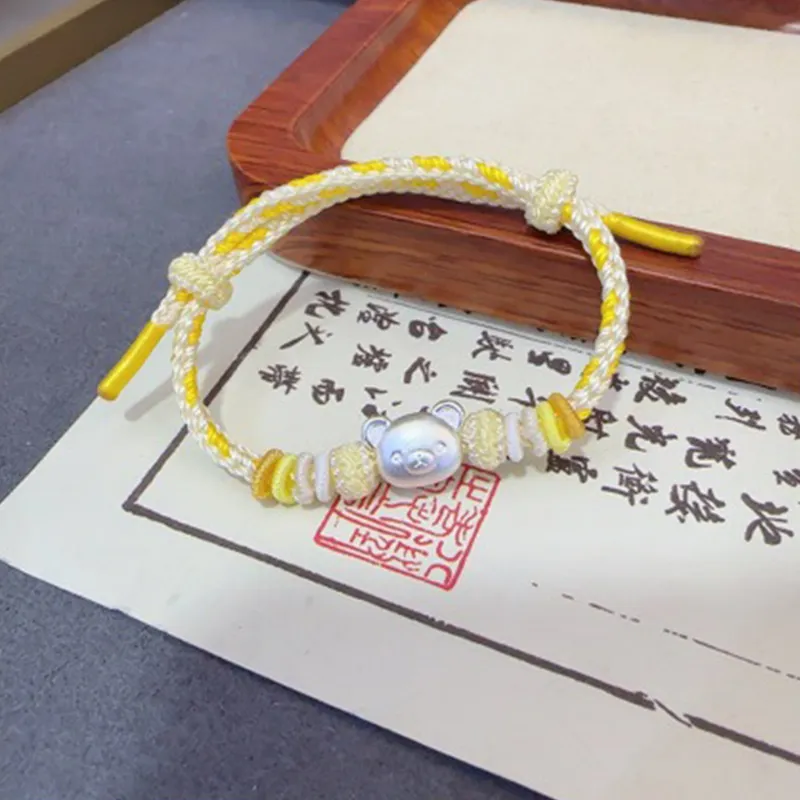 Qing Yi 999 Fine Silver Bracelets Unisex-8