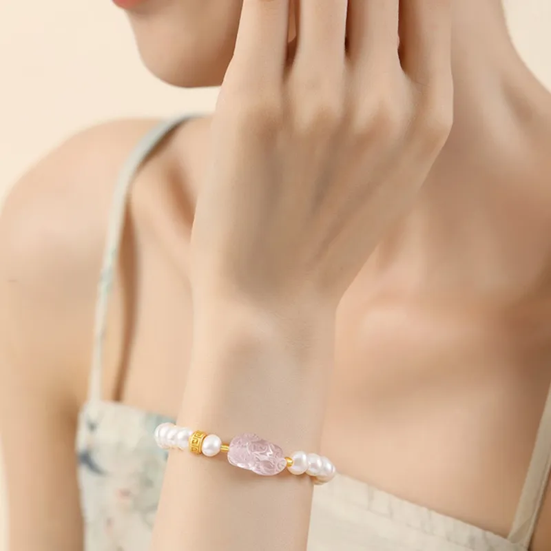 Qing Yi Freshwater Pearl Bracelets Women's-5