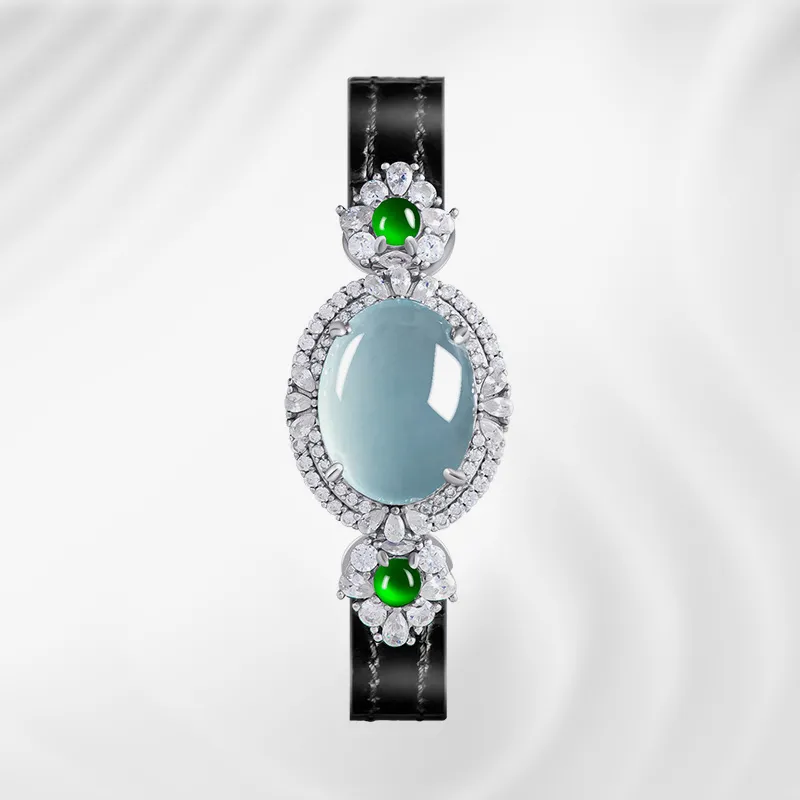 Qing Yi Glutinous Jade Bracelets Unisex-4
