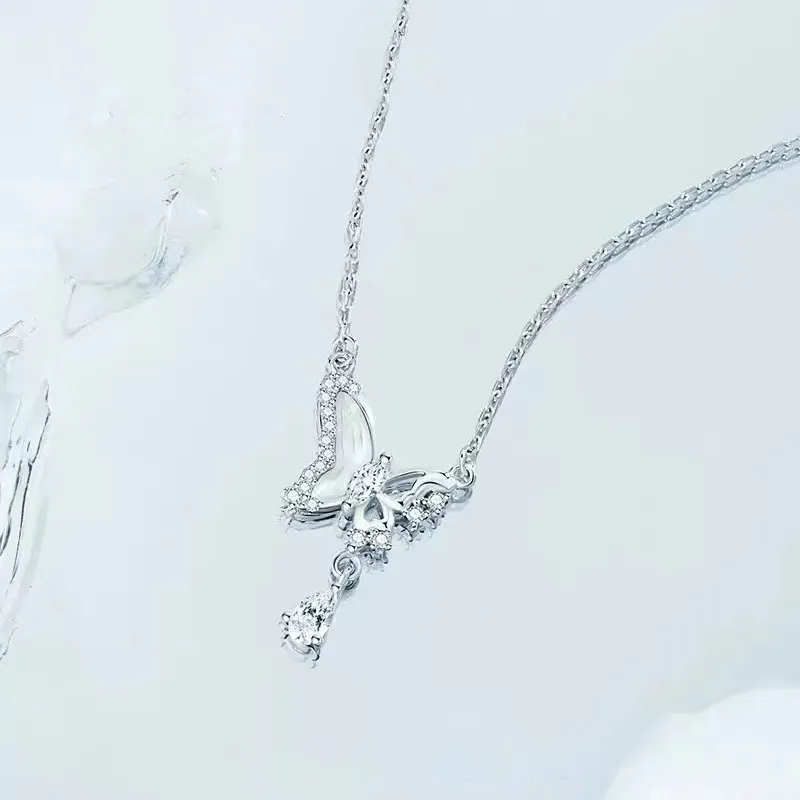 Qing Yi 925 Sterling Silver Necklaces Unisex-3