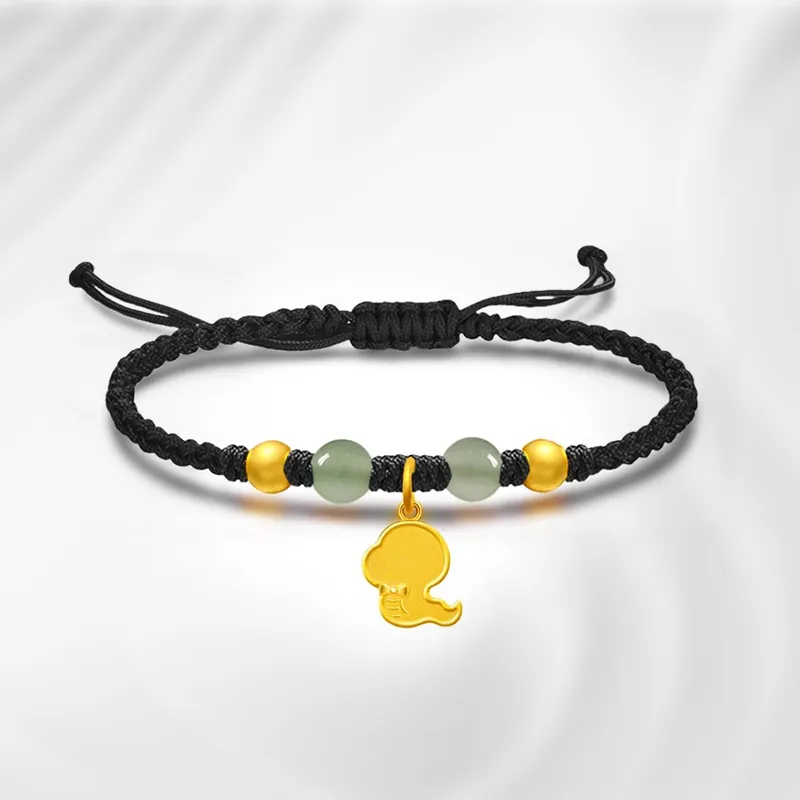 Qing Yi Gold Bracelet Unisex-7