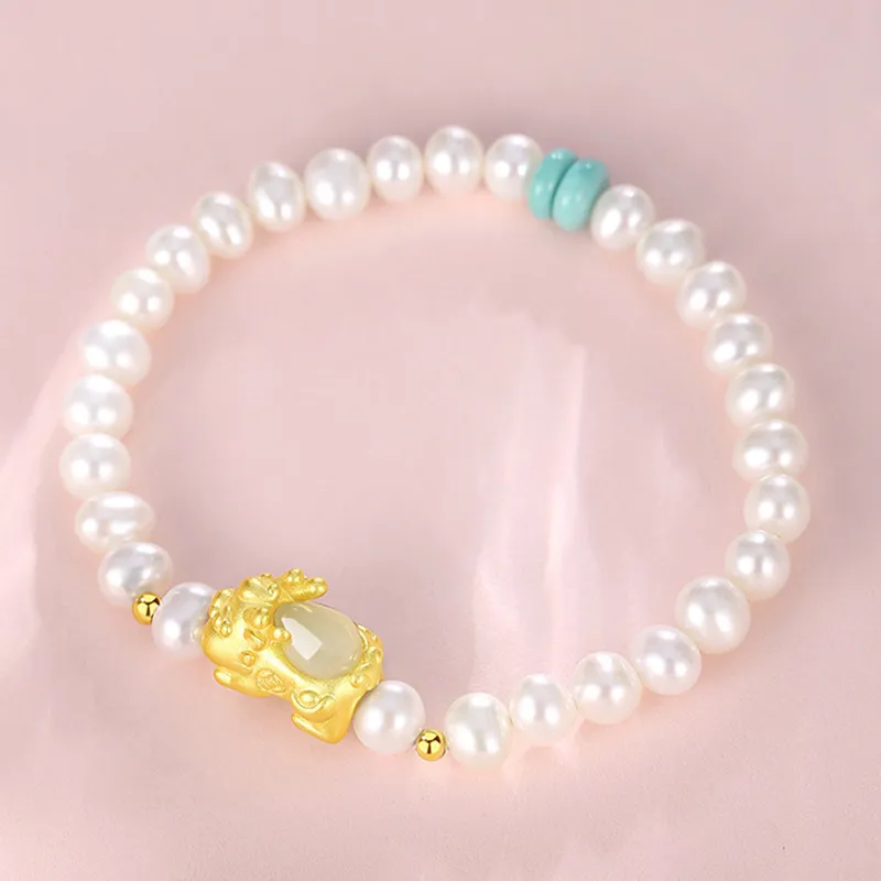 Qing Yi Freshwater Pearl Bracelets Women's-4