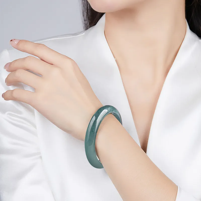 Qing Yi Bean Type Bangles Women's-1