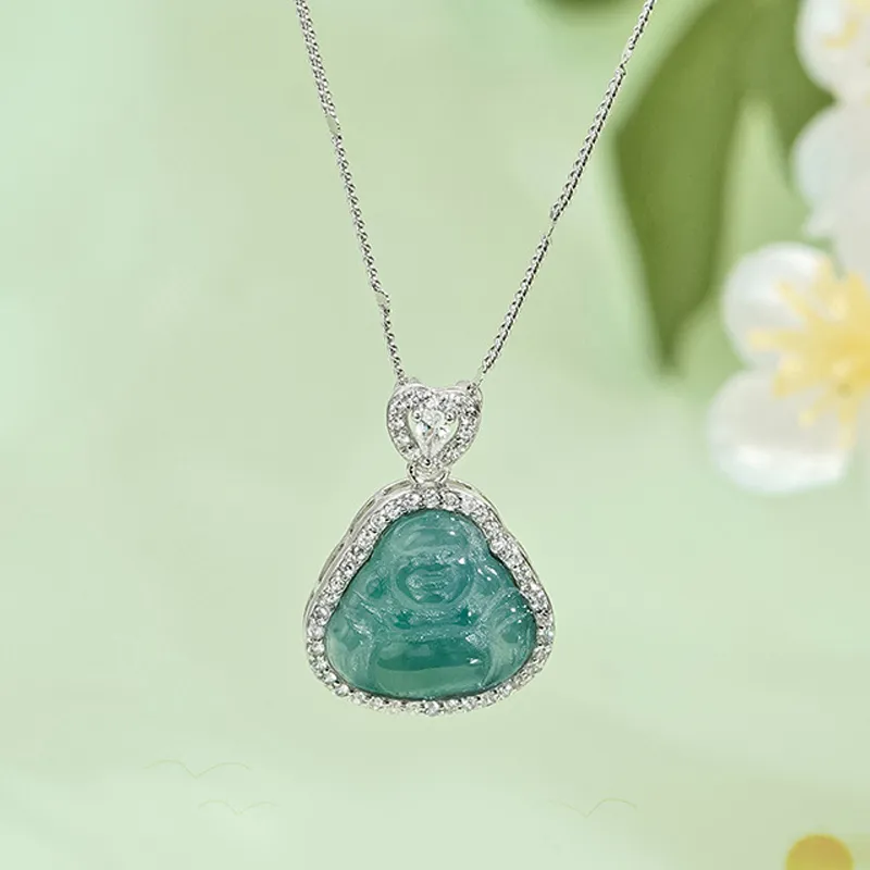 Qing Yi Ice Glutinous Necklaces Unisex-1