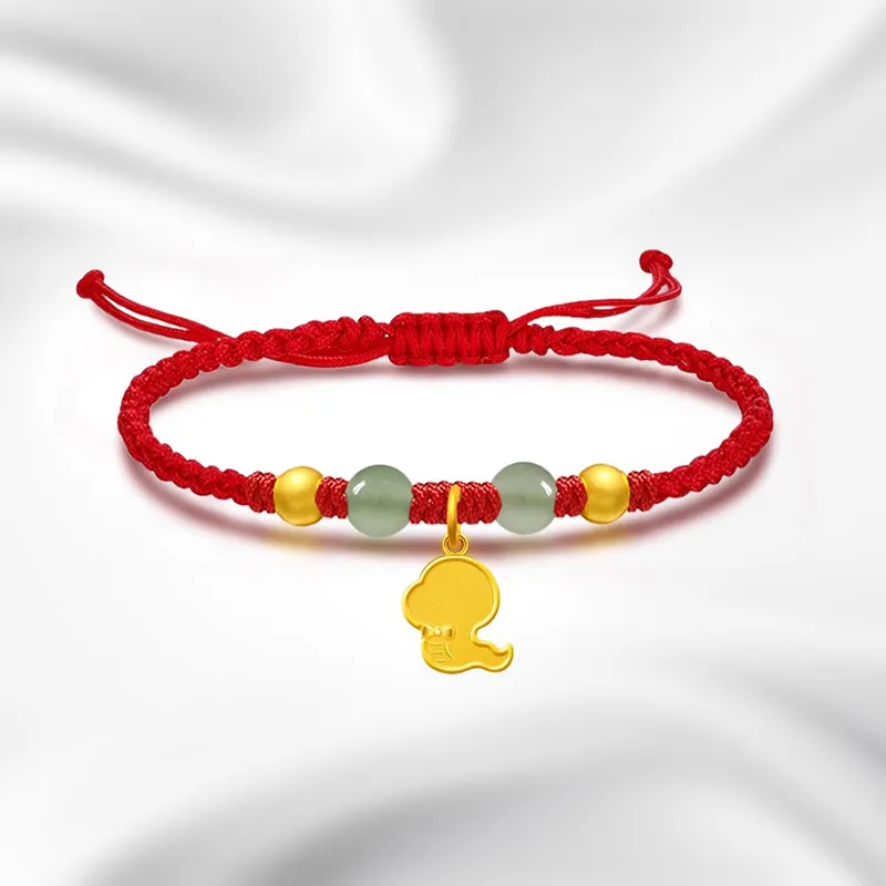 Qing Yi Gold Bracelet Unisex-5