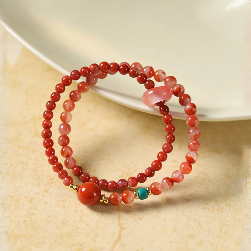Qing Yi Jade Bracelets Unisex-1