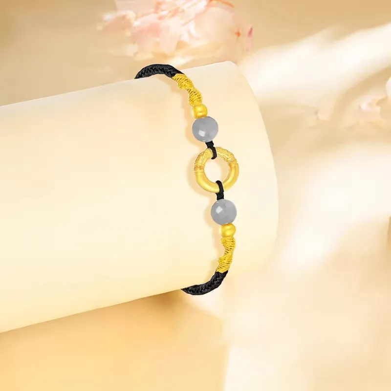 Qing Yi Gold Bracelet Unisex-2