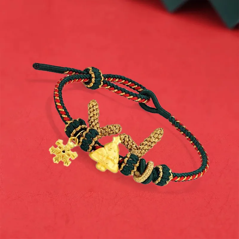 Qing Yi Gold Bracelet Unisex-2