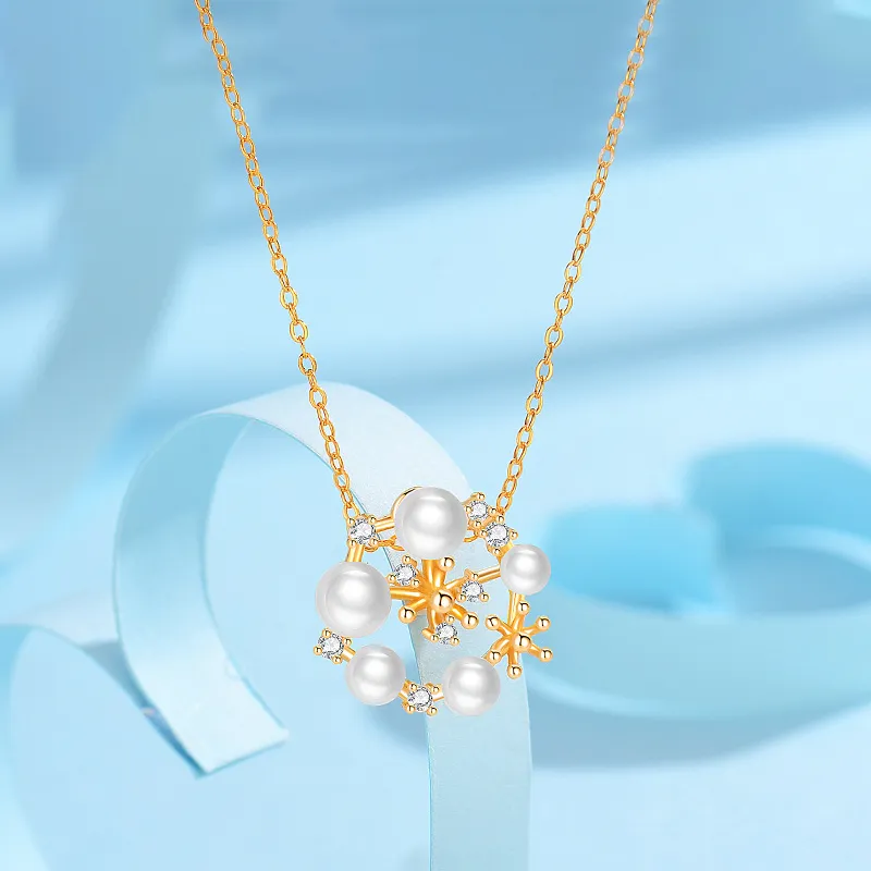 Qing Yi Freshwater Pearl Necklaces Women's-4